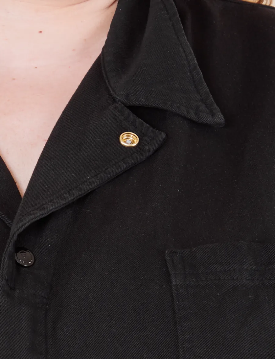 Outlet Everyday Jumpsuit - Basic Black *FINAL SALE* Long Sleeve Jumpsuits