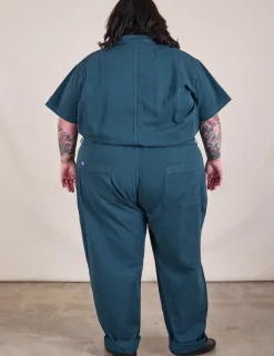 Online Long Jumpsuit - Short Sleeve Jumpsuits