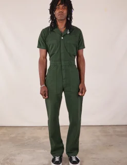 Sale Long Jumpsuit - Short Sleeve Jumpsuits
