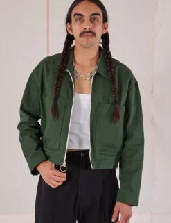 Fashion Mechanic Jacket - Denim|Mechanic Jackets