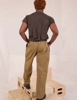 Hot Mid-Rise Pleated Trousers - Trousers