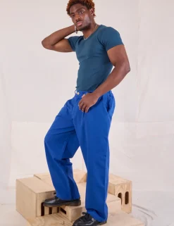 Discount Mid-Rise Pleated Trousers - Trousers