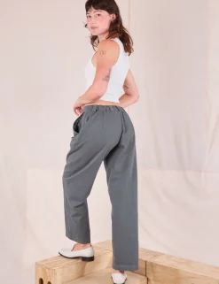 Sale Mid-Rise Pleated Trousers - Trousers