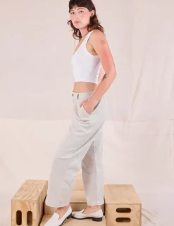 Best Mid-Rise Pleated Trousers - Trousers