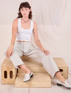 Best Mid-Rise Pleated Trousers - Trousers