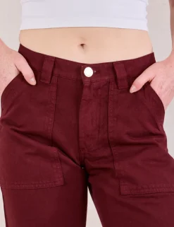 Fashion Mid-Rise Work Pants - Work Pants