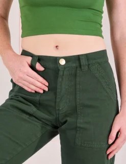 Fashion Mid-Rise Work Pants - Work Pants