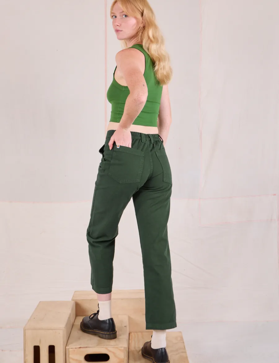 Fashion Mid-Rise Work Pants - Work Pants