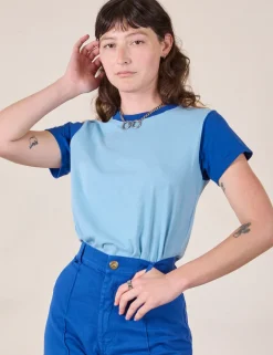 Best Mismatched Tee - Organic Tees|Organic Vintage Tees