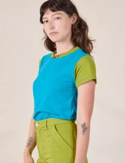 New Mismatched Tee - Organic Tees|Organic Vintage Tees