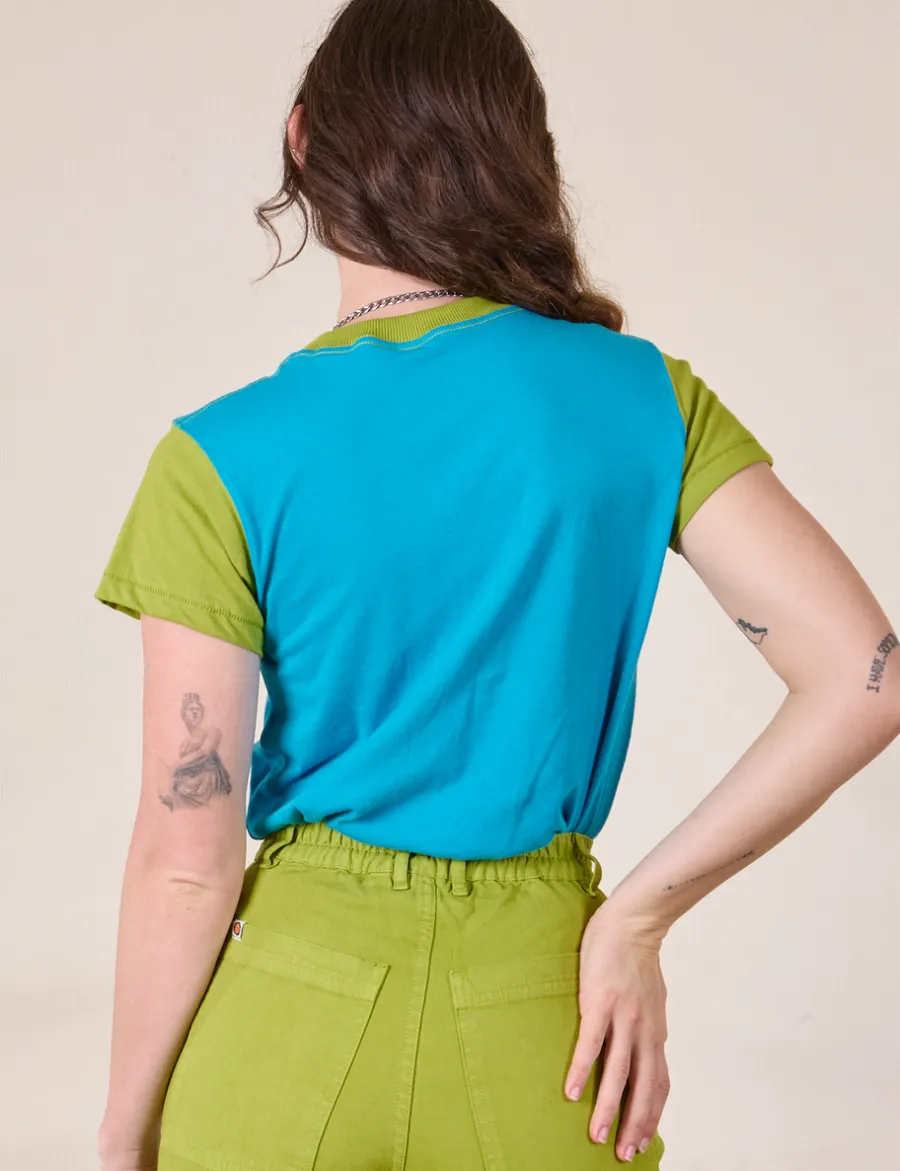 New Mismatched Tee - Organic Tees|Organic Vintage Tees