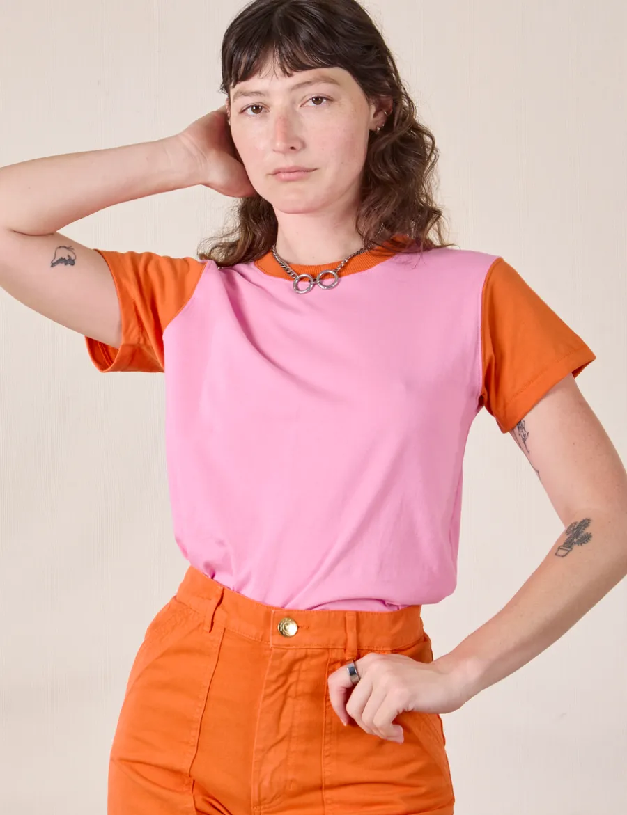 Discount Mismatched Tee - Organic Tees|Organic Vintage Tees