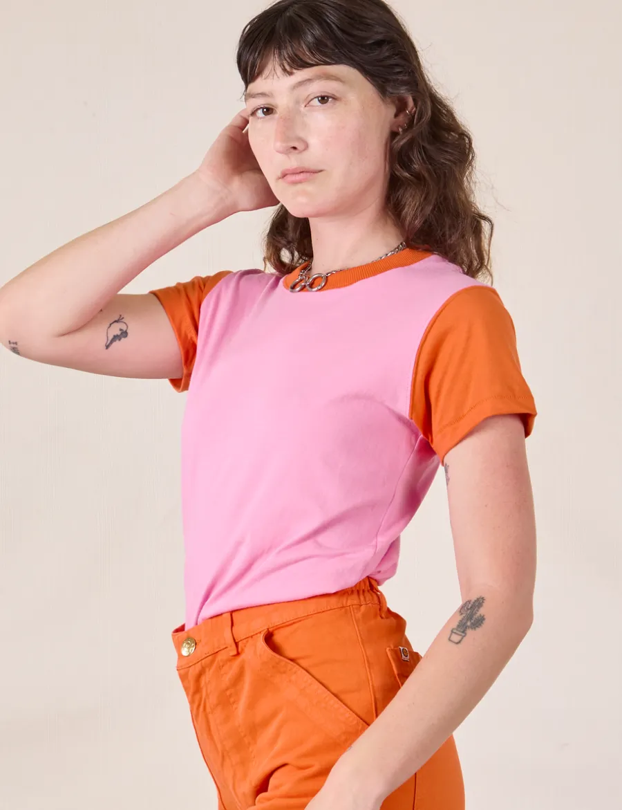 Discount Mismatched Tee - Organic Tees|Organic Vintage Tees