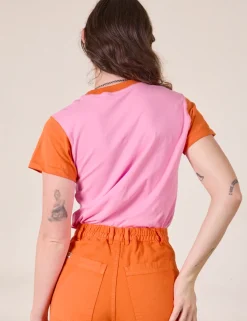 Discount Mismatched Tee - Organic Tees|Organic Vintage Tees