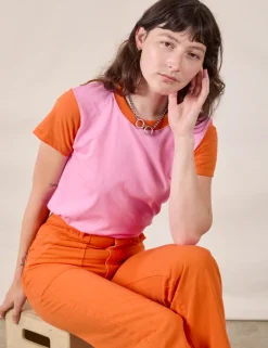 Discount Mismatched Tee - Organic Tees|Organic Vintage Tees