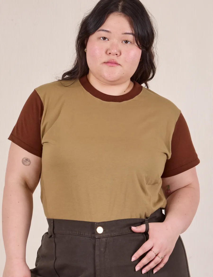 Sale Mismatched Tee - Organic Tees|Organic Vintage Tees