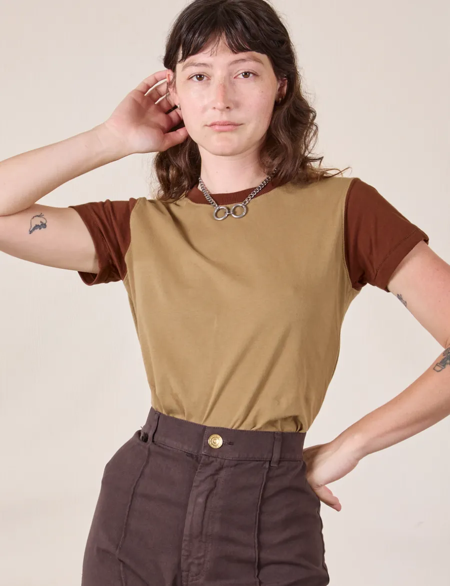 Sale Mismatched Tee - Organic Tees|Organic Vintage Tees