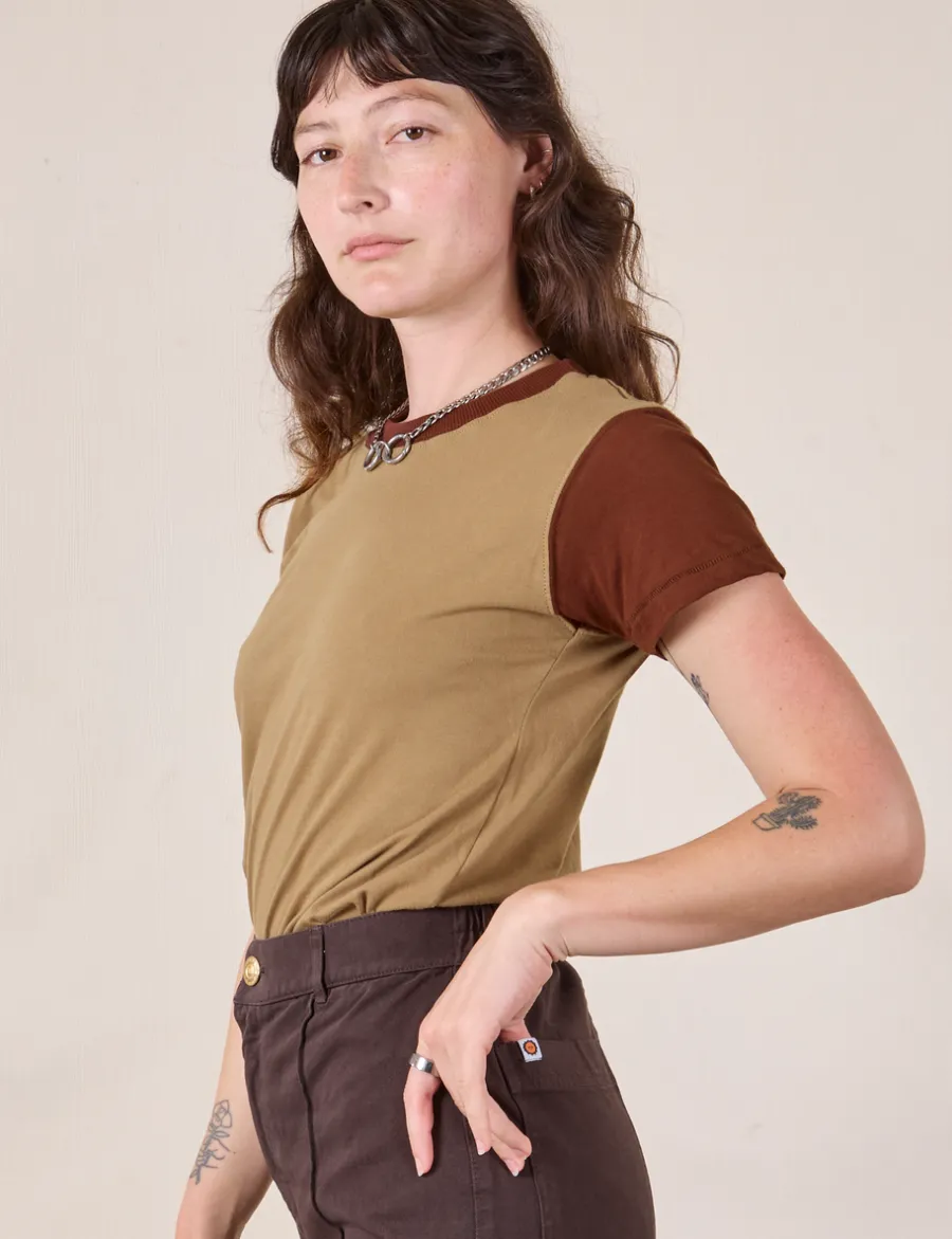 Sale Mismatched Tee - Organic Tees|Organic Vintage Tees