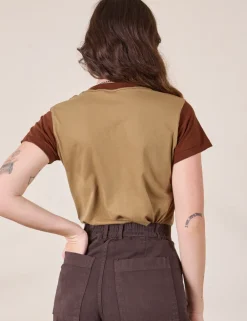 Sale Mismatched Tee - Organic Tees|Organic Vintage Tees