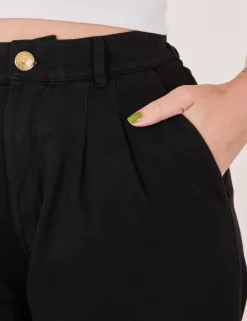 New Organic Trousers - Basic Black Organic|Trousers