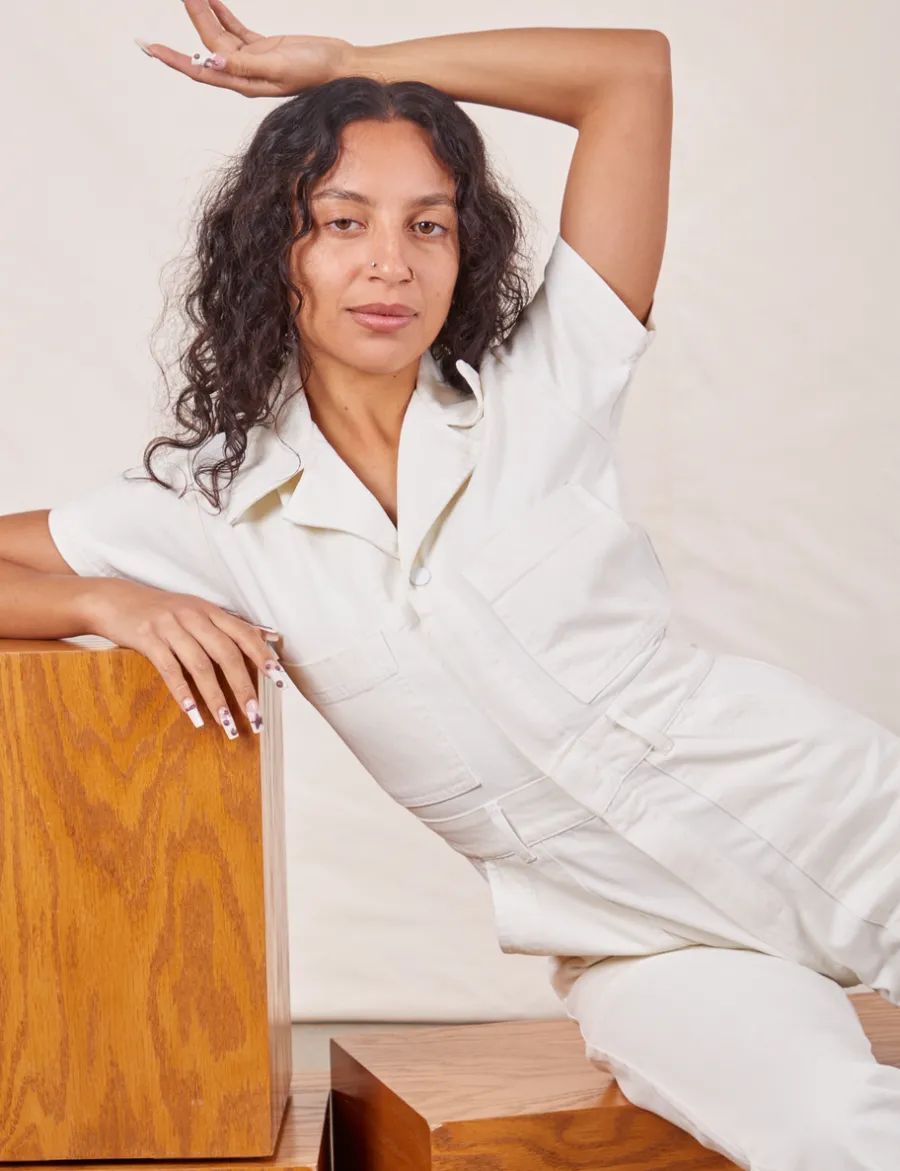 Best Petite Short Sleeve Jumpsuit - Short Sleeve Jumpsuits