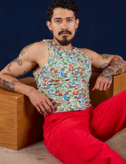 Clearance Racerback Tank - Strawberry Blossom Racerback Tanks