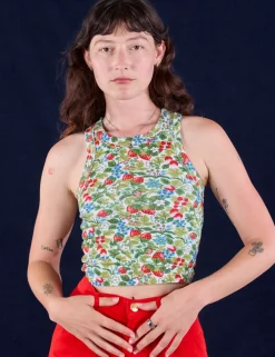 Clearance Racerback Tank - Strawberry Blossom Racerback Tanks