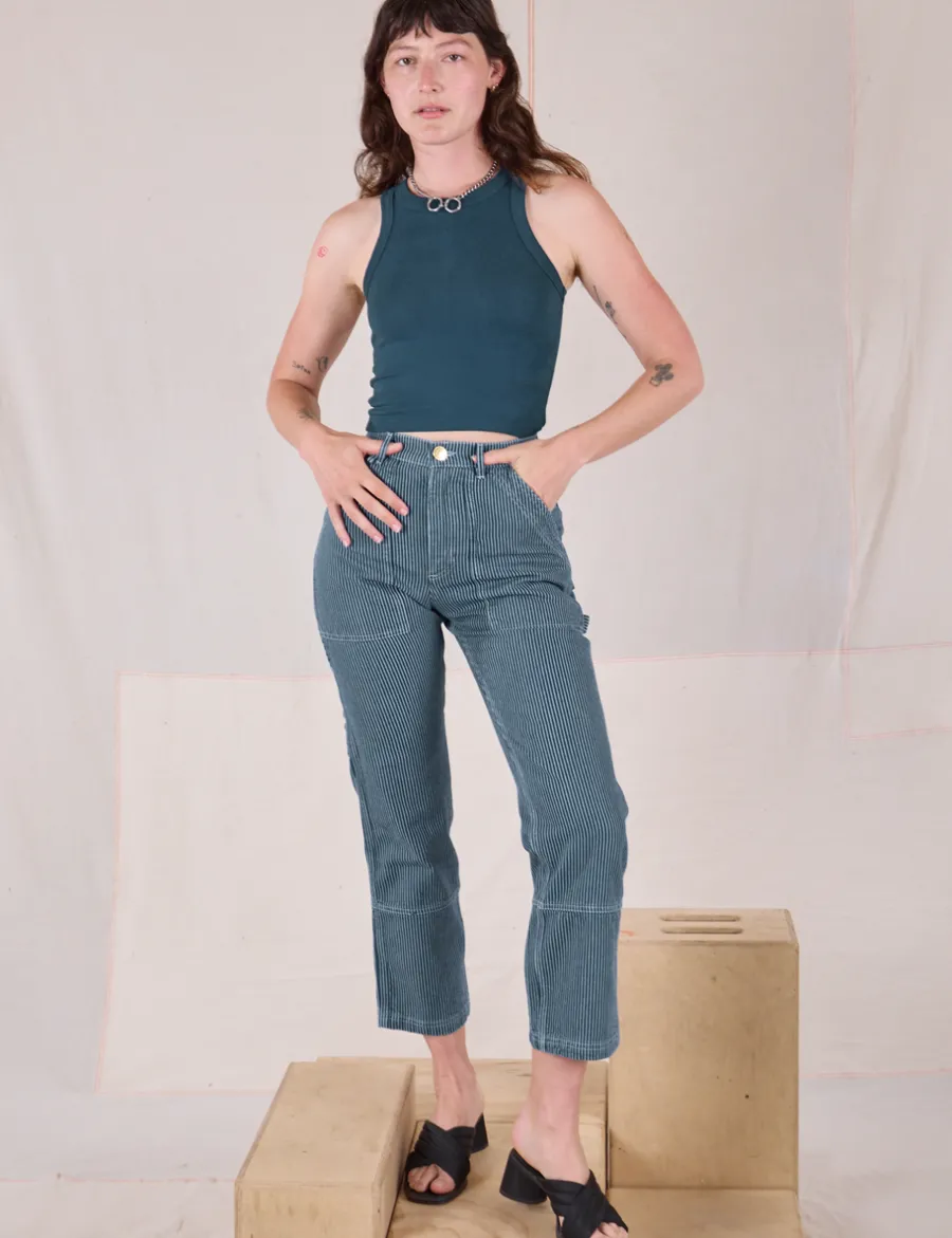 Clearance Railroad Carpenter Jeans - Denim|Carpenter Jeans