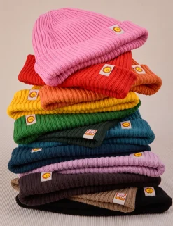 Hot Ribbed Beanie Hats