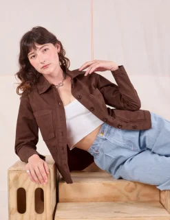 Online Ripstop Work Jacket - Fudgesicle Brown *FINAL SALE* Work Jacket