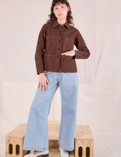Online Ripstop Work Jacket - Fudgesicle Brown *FINAL SALE* Work Jacket