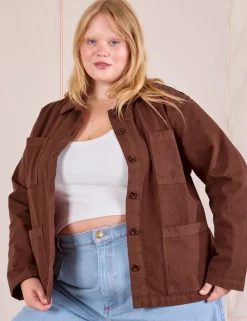 Online Ripstop Work Jacket - Fudgesicle Brown *FINAL SALE* Work Jacket