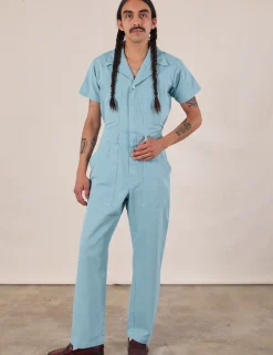 Hot Short Sleeve Jumpsuit - Short Sleeve Jumpsuits