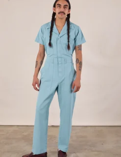 Hot Short Sleeve Jumpsuit - Short Sleeve Jumpsuits