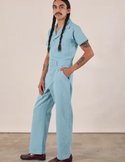 Hot Short Sleeve Jumpsuit - Short Sleeve Jumpsuits