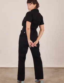 Hot Short Sleeve Jumpsuit - Short Sleeve Jumpsuits