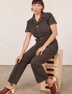Online Short Sleeve Jumpsuit - Short Sleeve Jumpsuits
