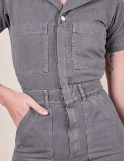 Clearance Short Sleeve Jumpsuit - Short Sleeve Jumpsuits