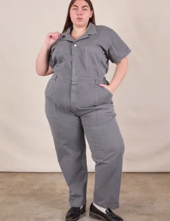 Clearance Short Sleeve Jumpsuit - Short Sleeve Jumpsuits