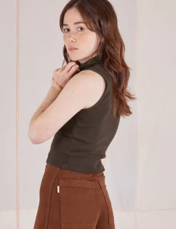 Discount Sleeveless Essential Turtleneck - Turtlenecks|Turtlenecks