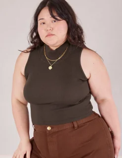 Discount Sleeveless Essential Turtleneck - Turtlenecks|Turtlenecks