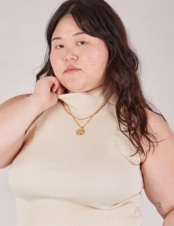 Discount Sleeveless Essential Turtleneck - Turtlenecks|Turtlenecks