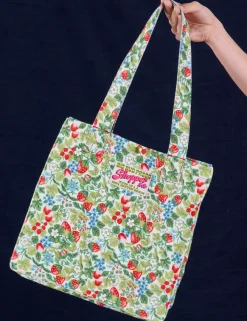Hot Strawberry Blossom Bags Big Totes