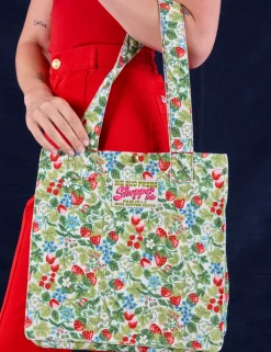Hot Strawberry Blossom Bags Big Totes