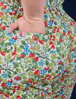 Discount Strawberry Blossom Jumpsuit Short Sleeve Jumpsuits