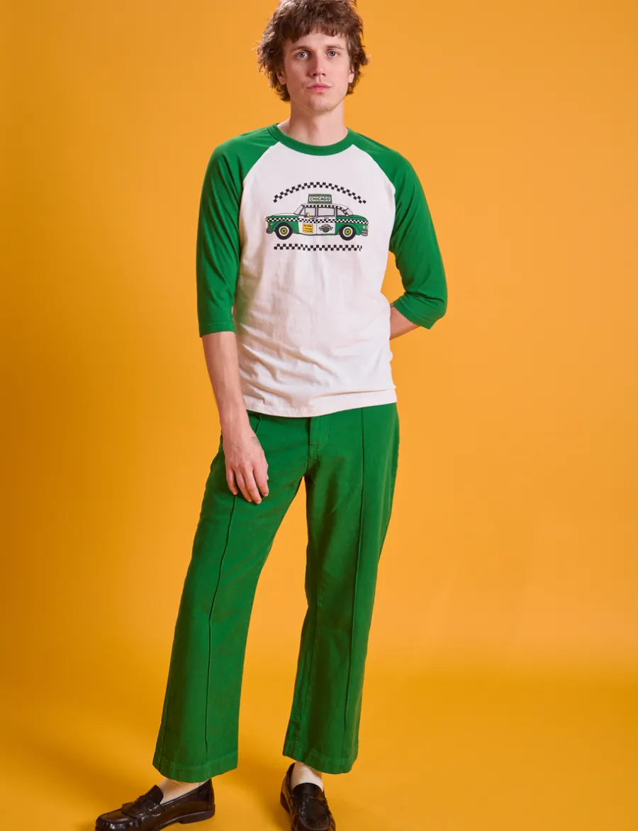 Hot Taxi Raglan Tee - T-Shirts