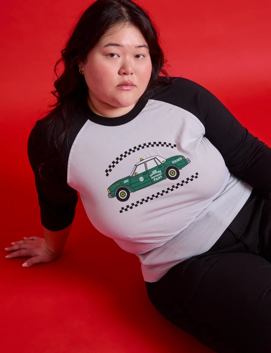 Best Taxi Raglan Tee - T-Shirts