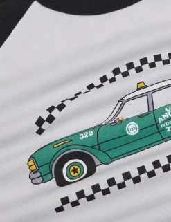 Best Taxi Raglan Tee - T-Shirts