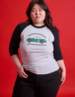 Best Taxi Raglan Tee - T-Shirts