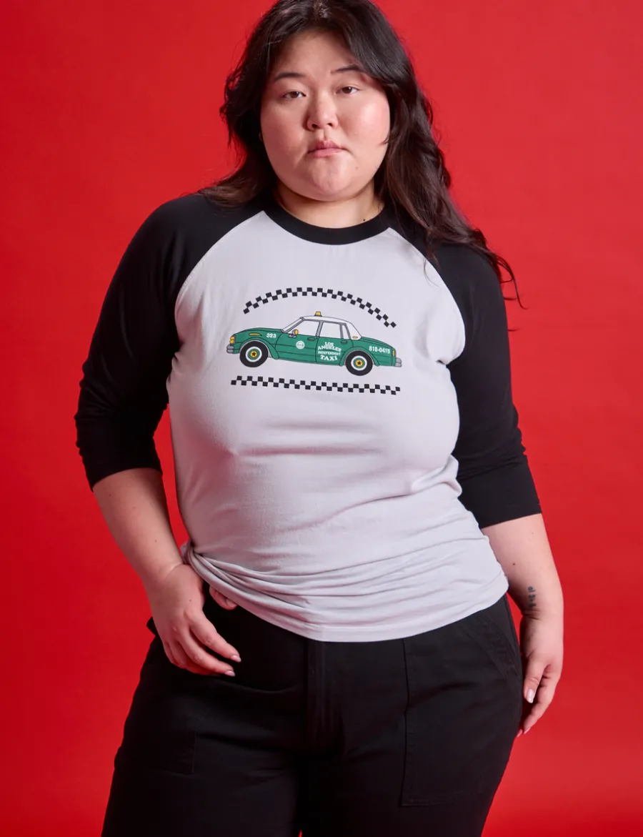 Best Taxi Raglan Tee - T-Shirts